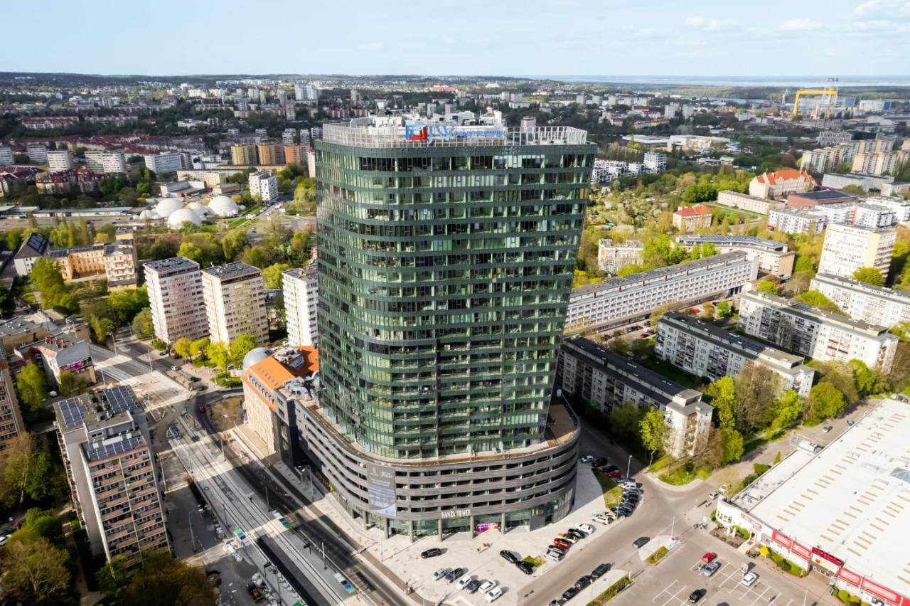 Hanza Tower Gold Шчечин Екстериор снимка
