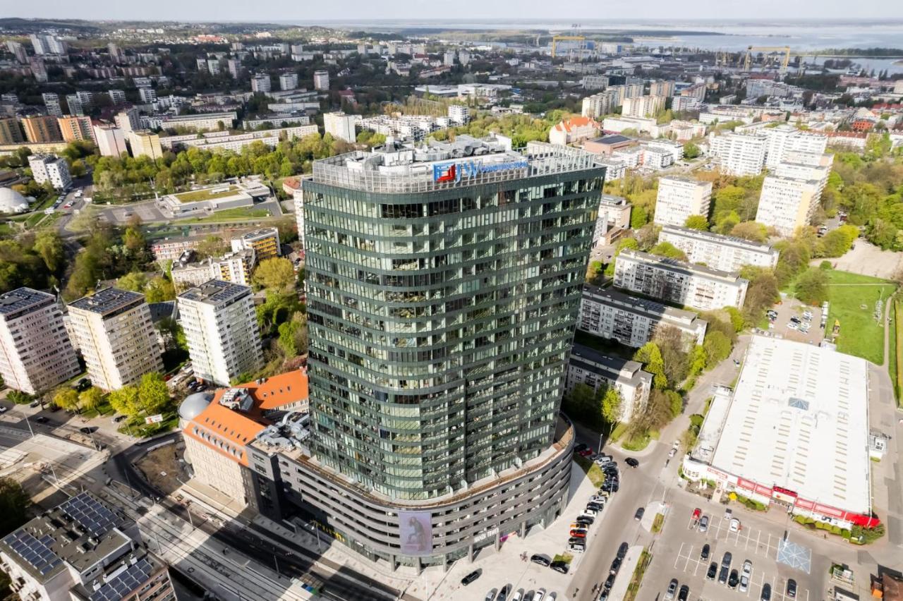 Hanza Tower Gold Шчечин Екстериор снимка